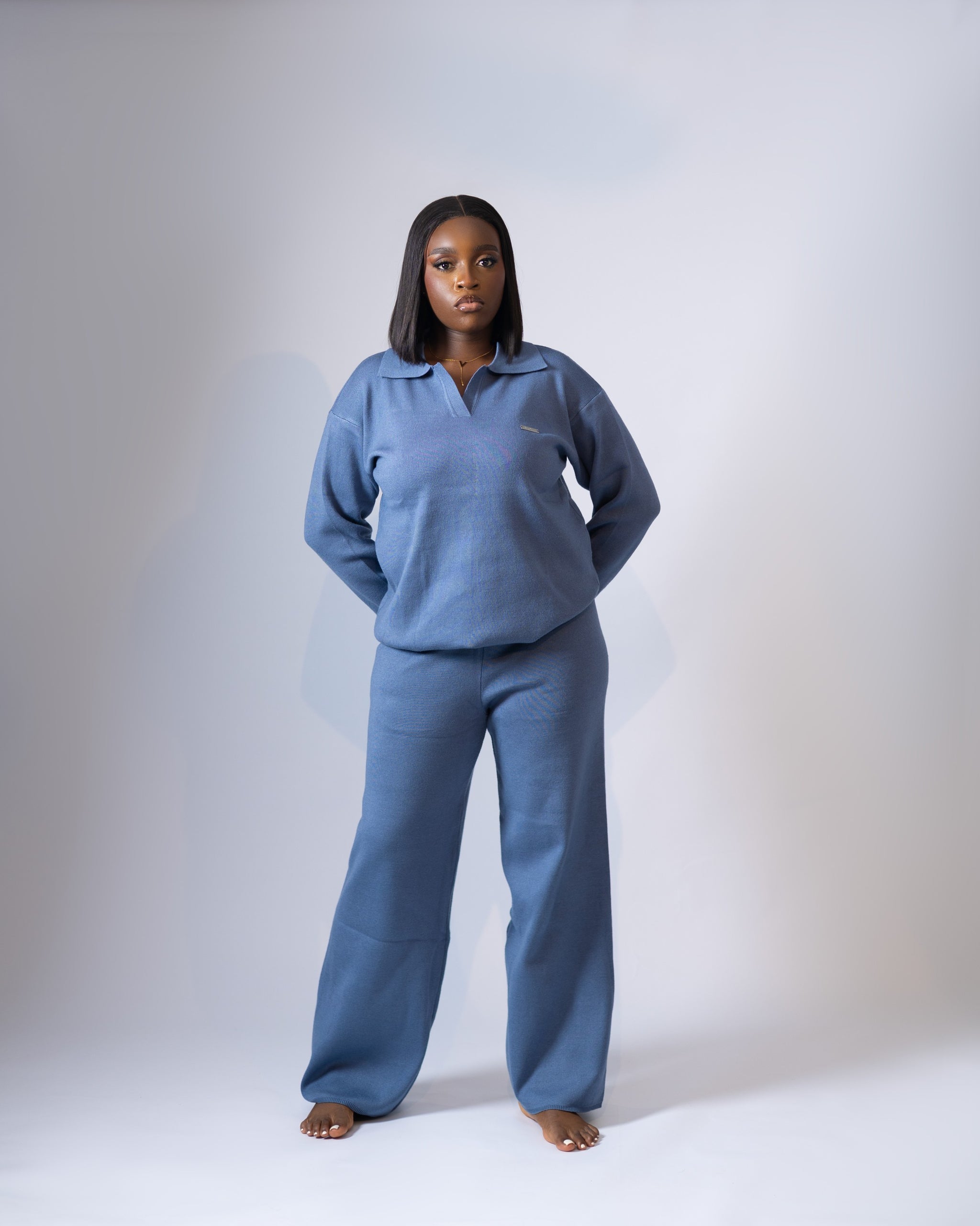 Sloft Drape Lounge Set (Blue)
