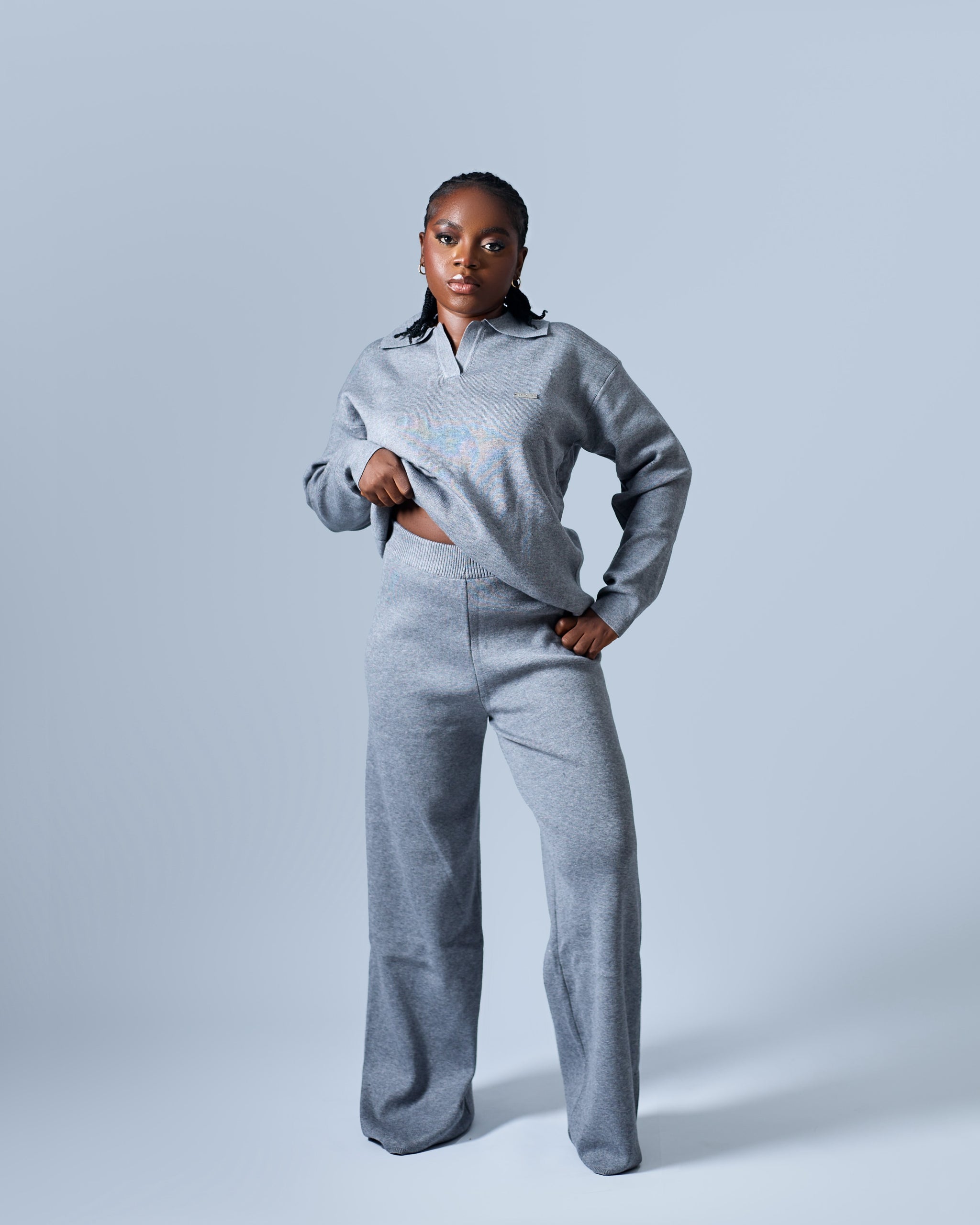 Sloft Drape Lounge Set (Grey)