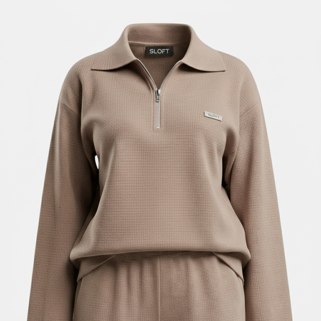 Sloft Drape Lounge Set (Tan)