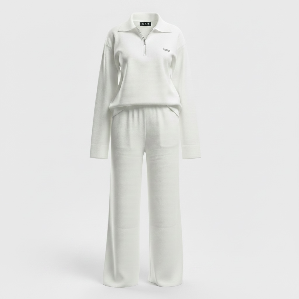 Sloft Drape Lounge Set (White)
