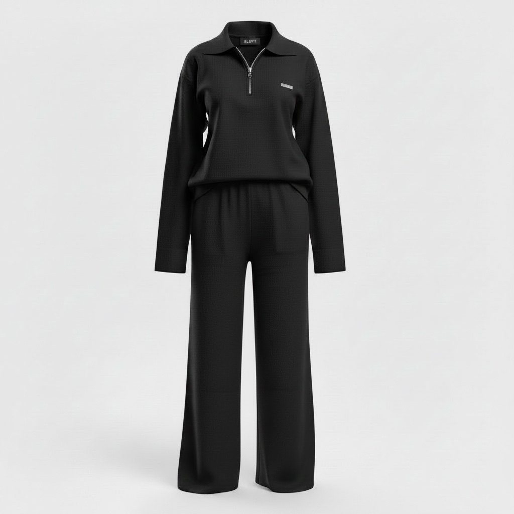 Sloft Drape Lounge Set (Black)