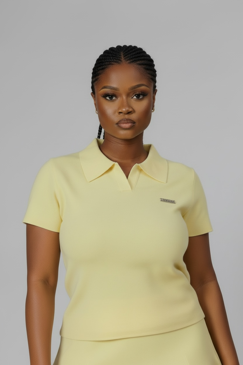 The Sloft Pleat Lounge Set (Sun Yellow)