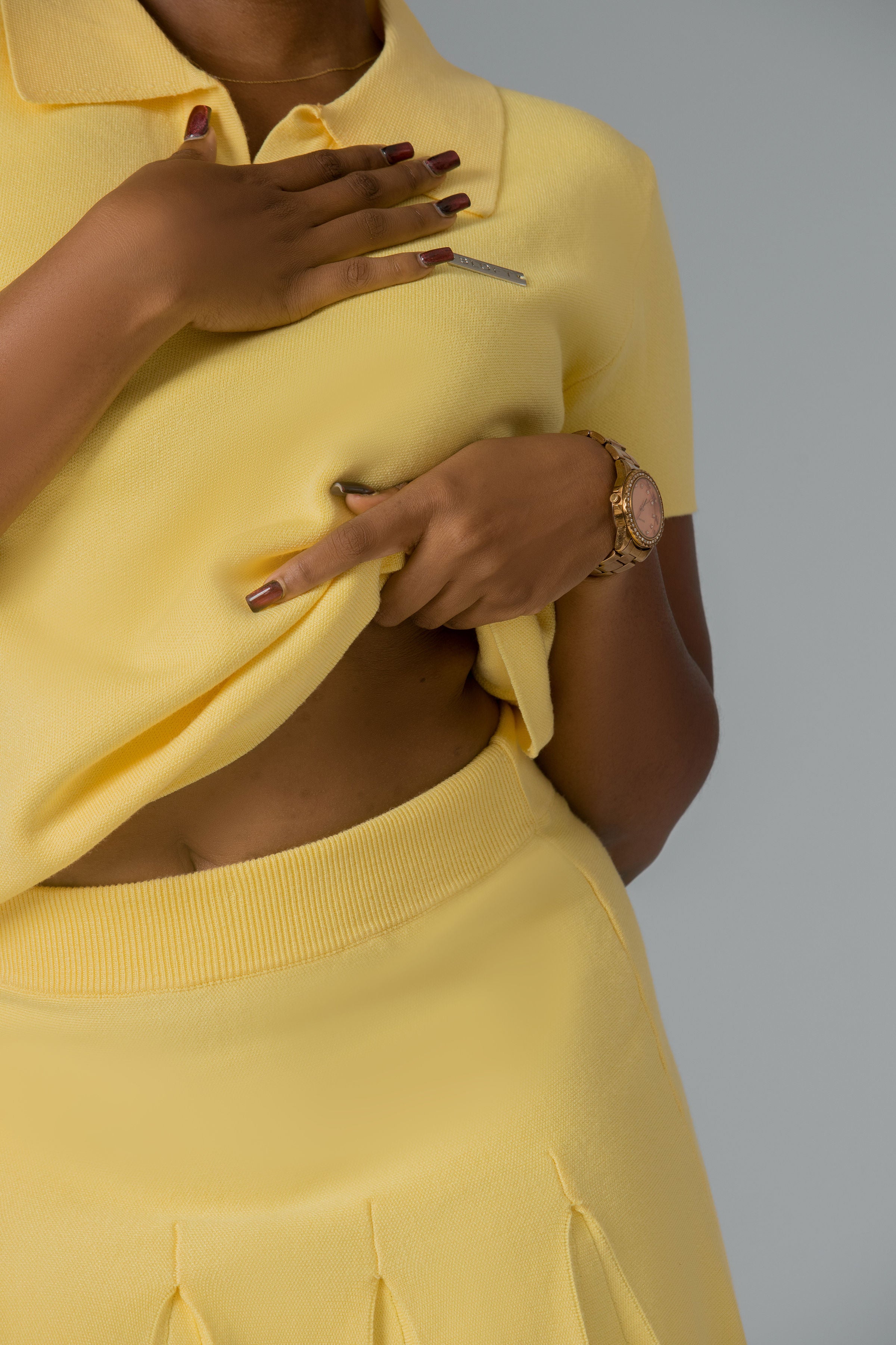 The Sloft Pleat Lounge Set (Sun Yellow)