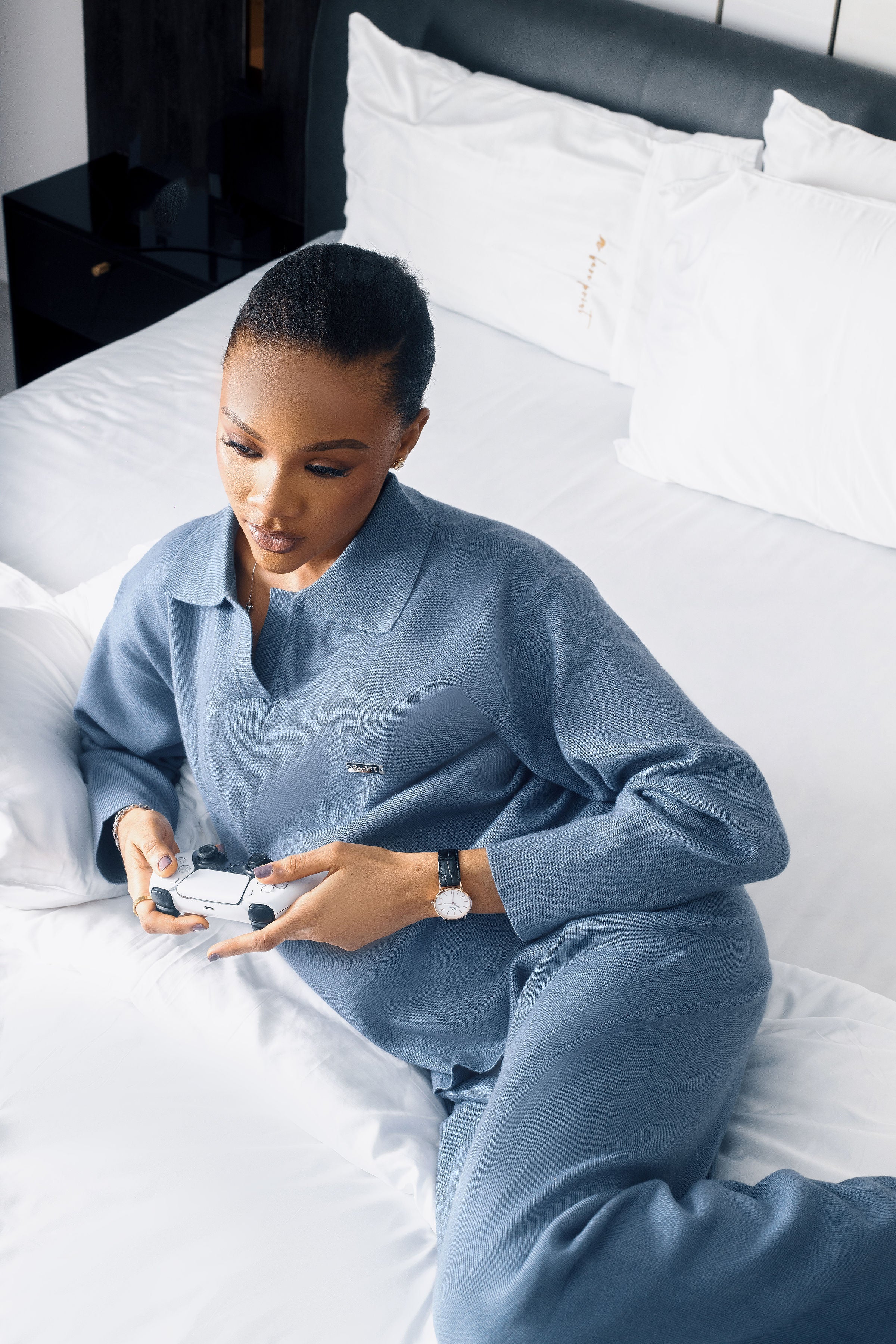 Sloft Drape Lounge Set (Blue)