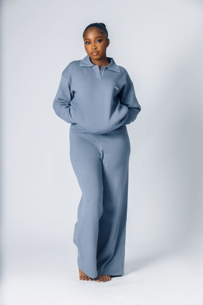 Sloft Drape Lounge Set (Blue)