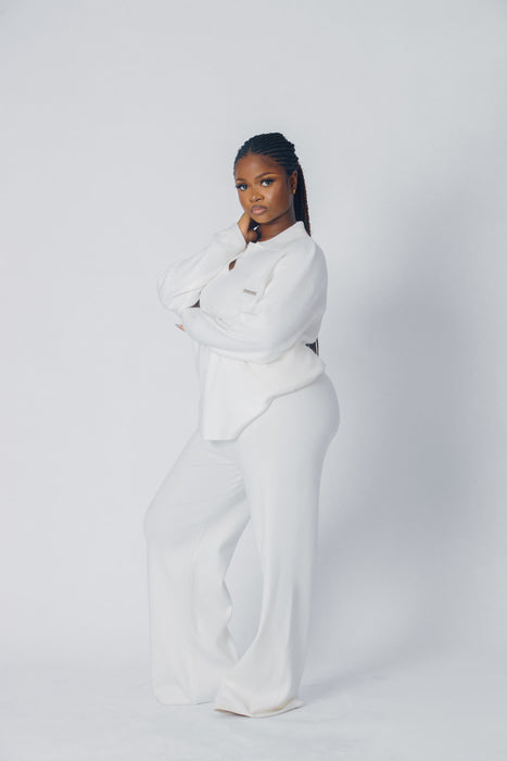 Sloft Drape Lounge Set (White)