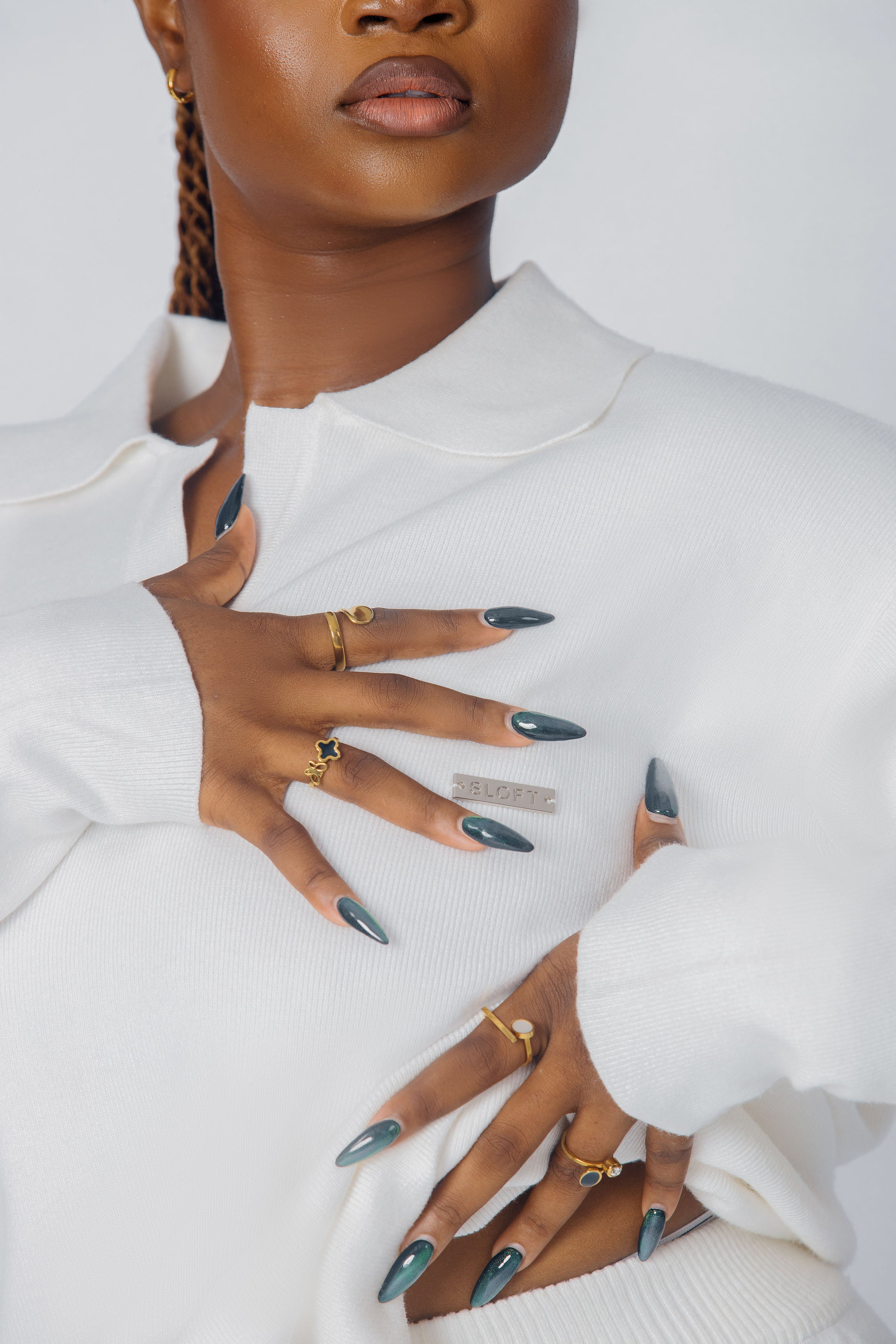 Sloft Drape Lounge Set (White)