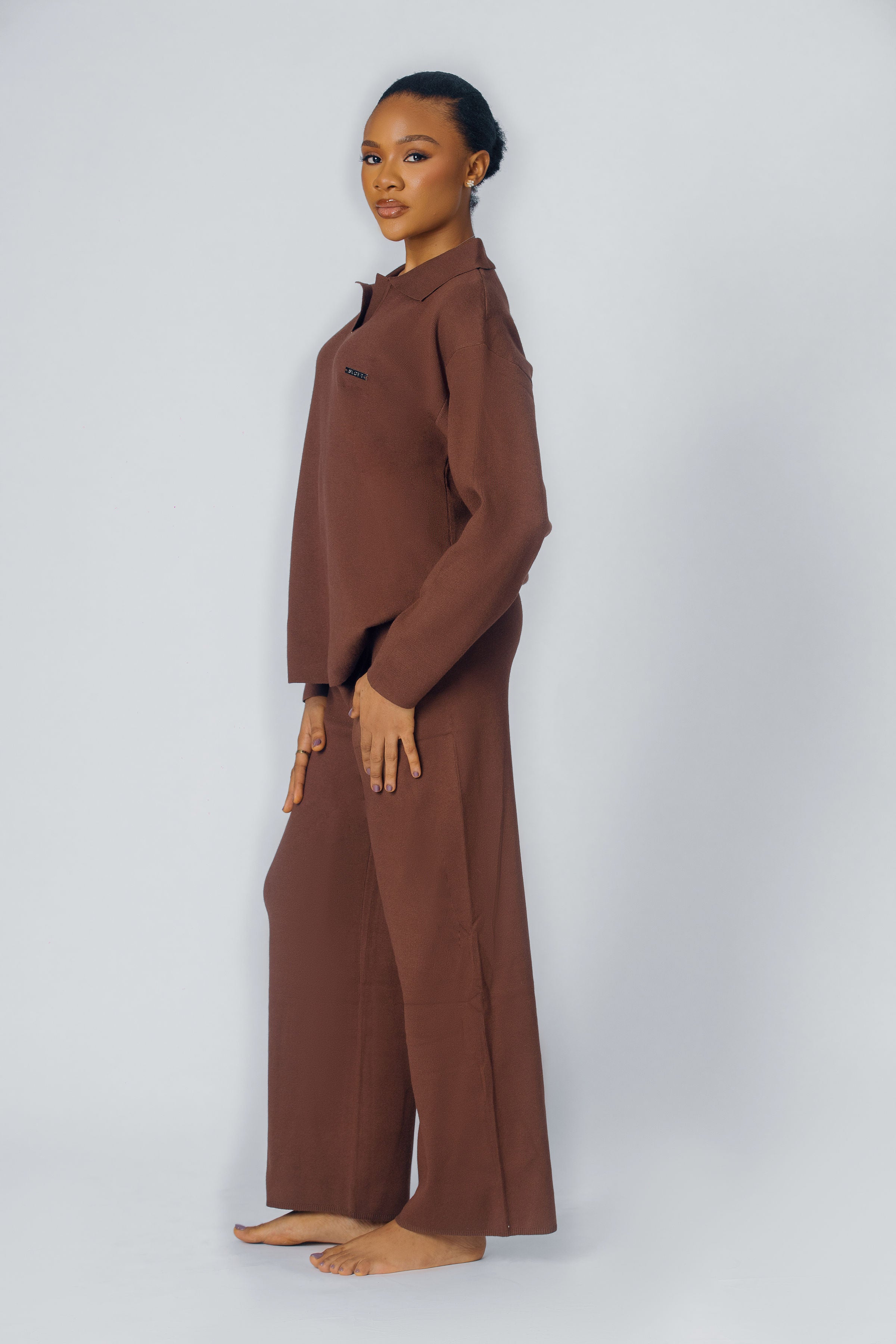 Sloft Drape Lounge Set (Brown)