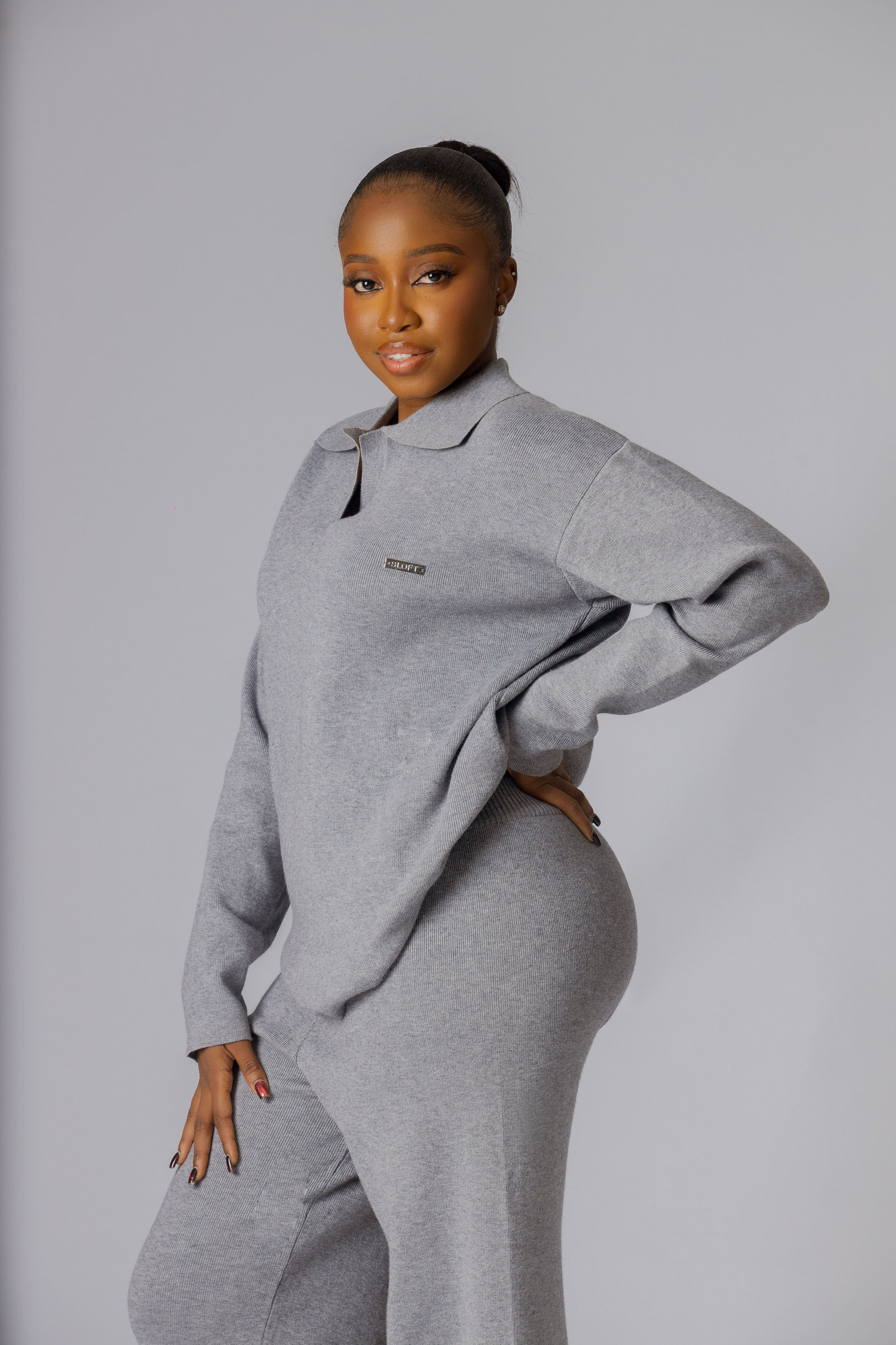 Sloft Drape Lounge Set (Grey)